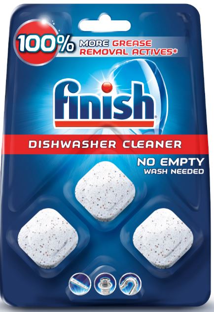 FINISH® Dishwasher Cleaner - 3 Tablets
